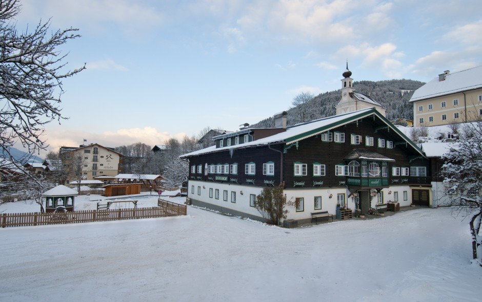 Ennshof - das Urgestein von 1637 im Winter